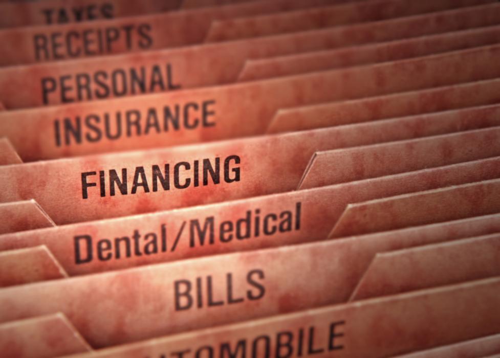 Insurance files at dentist office near Sioux Falls SD
