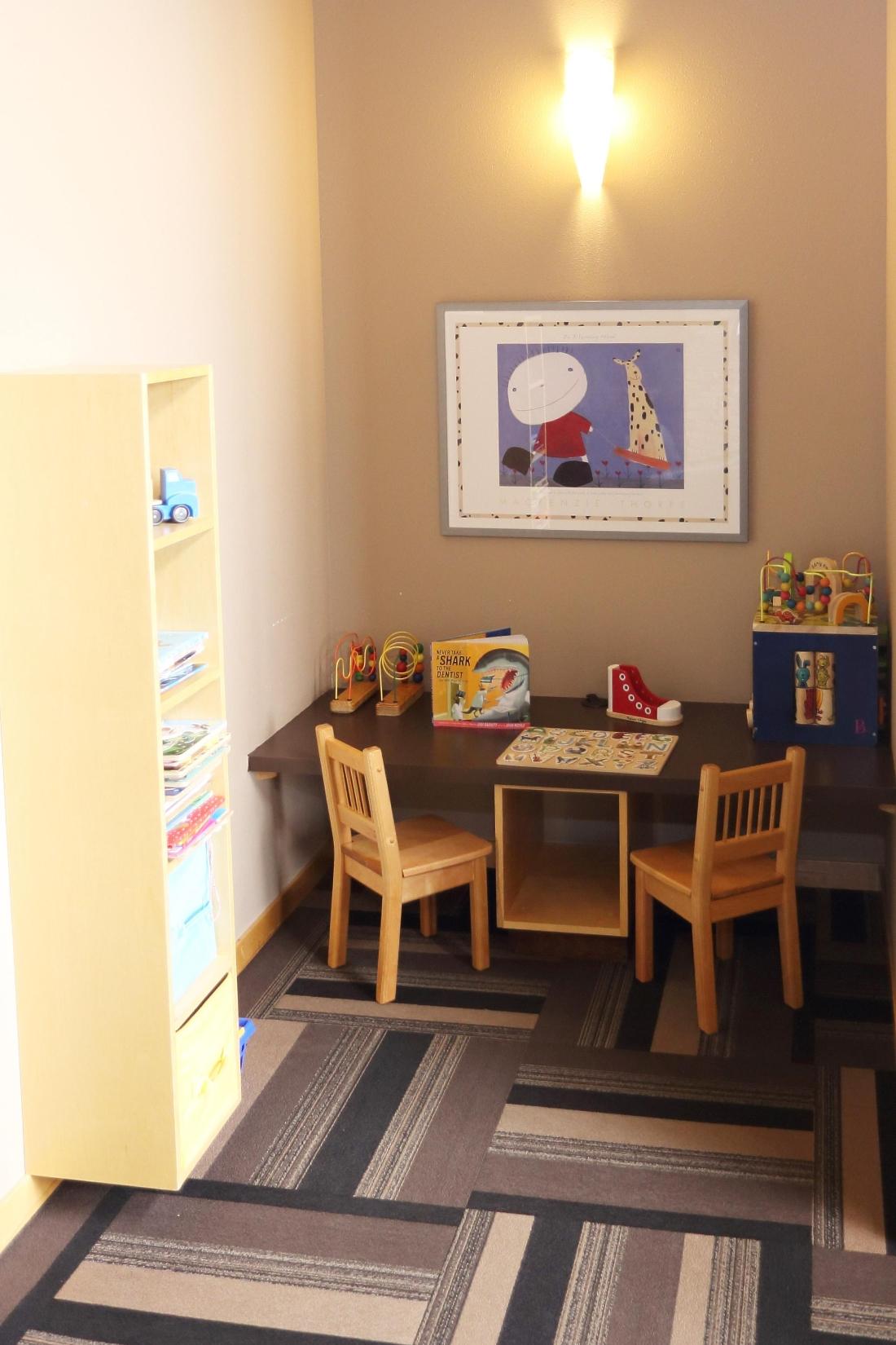 Children's Play Area at Dental Health Partners in Mitchell, SD
