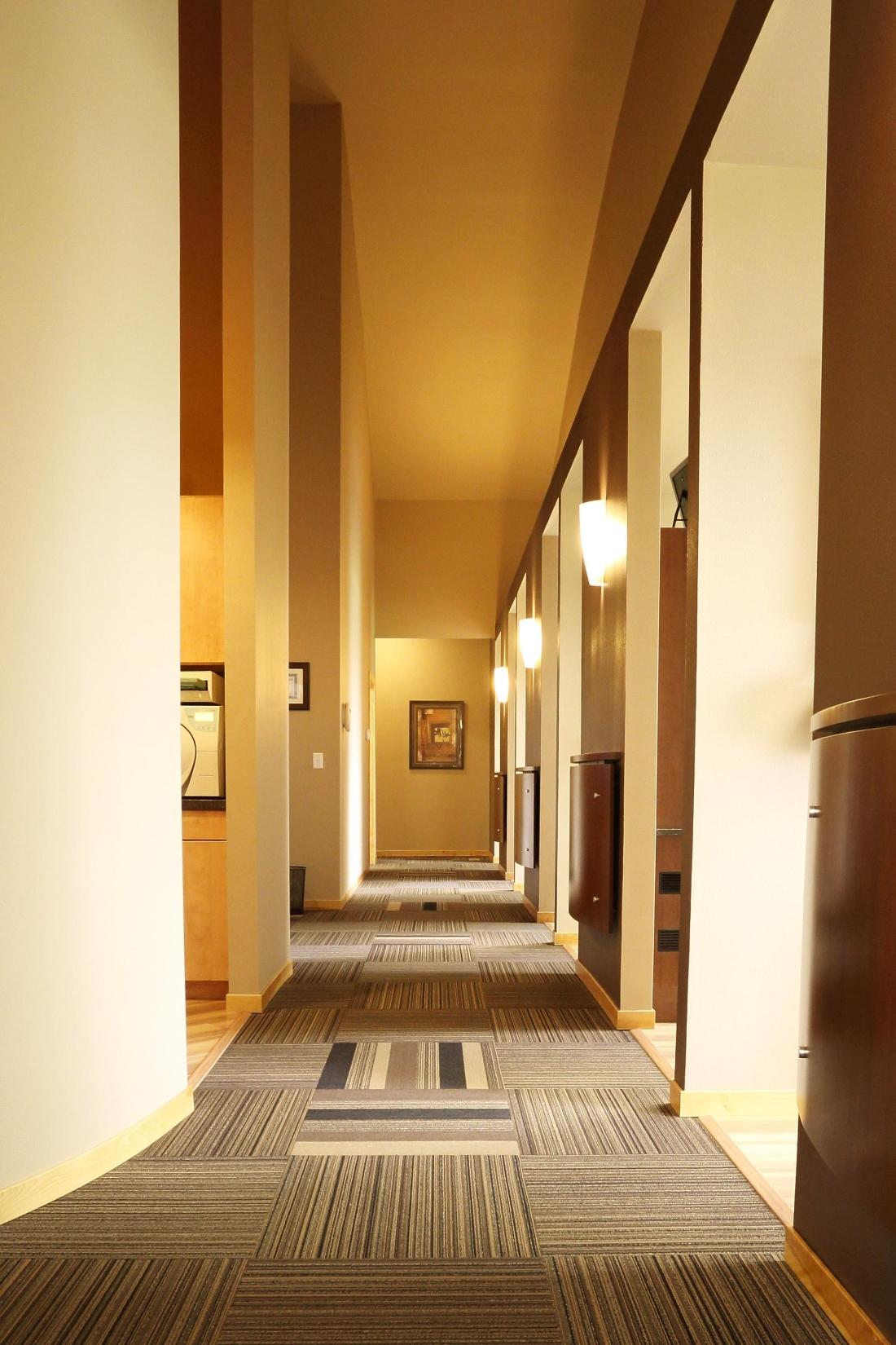 The Hallway at Dental Health Partners in Mitchell, SD