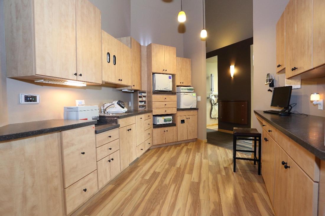 Sterilization Room at Dental Health Partners in Mitchell, SD