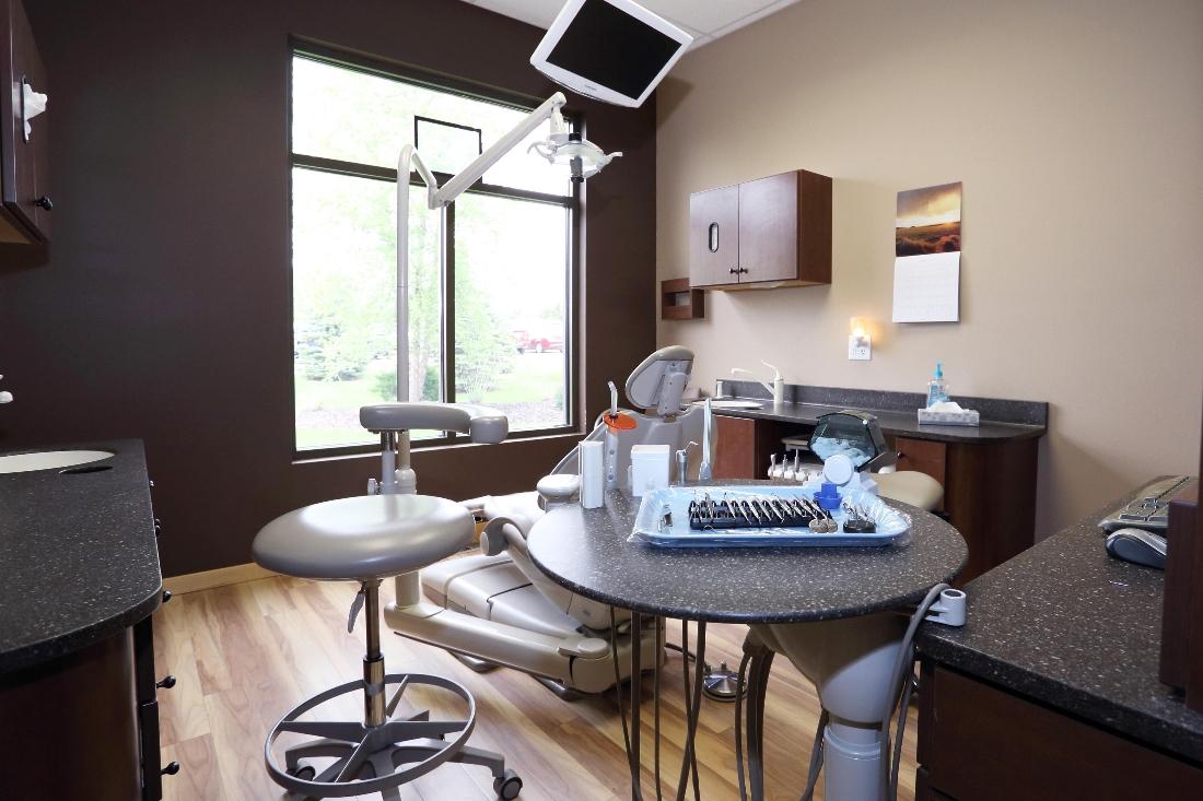 Treatment Area at Dental Health Partners in Mitchell, SD